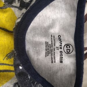 BOYS SIZE 3T TANK TOP COPPER DENIM CD